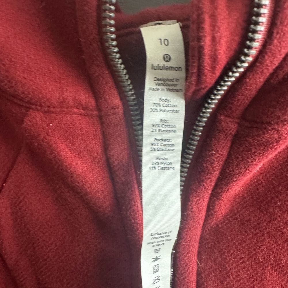 Lululemon Scuba Hoodie size 10 - Picture 2 of 4